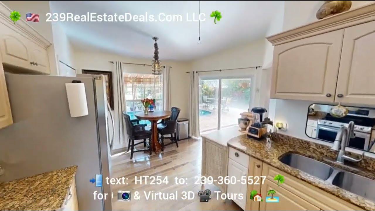 Pool Home For Sale1180 27th St SW Naples FL 34117 3D Virtual Tour Teaser
