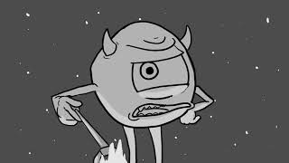 'With a Lunatic' | Monsters Inc Storyboard with Dialog Practice