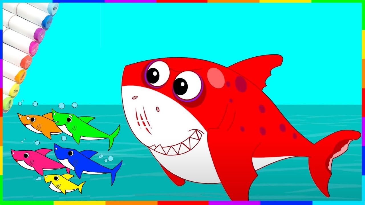 How To Draw Scary Flying Shark YouTube How To Draw Scary Flying Shark YouTube