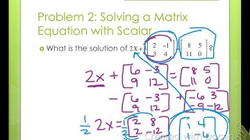 Algebra 2 Matrix Multiplication (12-2)