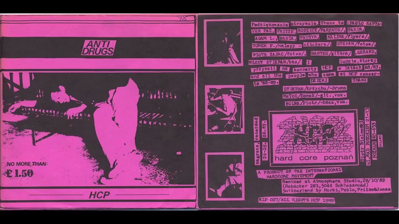 HCP - Anti Drugs EP 1989 (Hardcore Punk Poland)