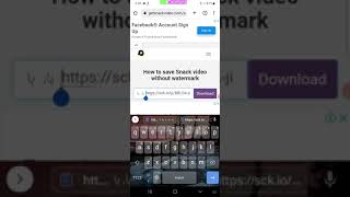 How to download Snack Video Without Watermark Remove Snack Video Watermark with Simple Trick 2023 screenshot 5