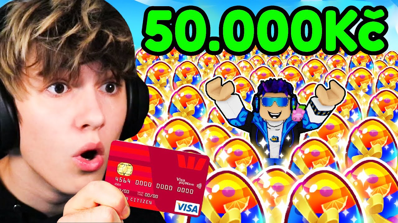 Můj Nejdražší Openining V Pet Simulatoru X (50.000KČ)