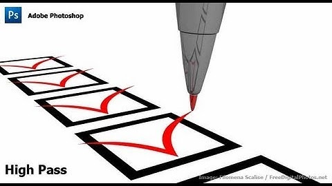 Photoshop - Sharpening Images with High Pass