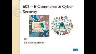 E-Commerce & Cyber Security Lecture 02 - Overview | Aims | What is E-Commerce | Objectives | Hindi