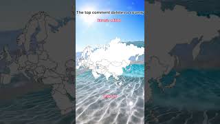 The top comment deletes a country (part 1)#mapping #maps #country #eurasia #delete #comments
