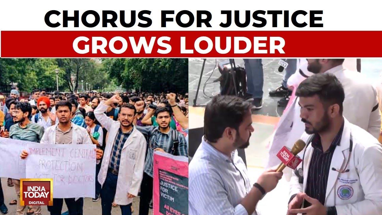 ⁣Kolkata Rape-Murder Case: Doctors Threaten Nationwide Strike, Ramp Up Protests | India Today News