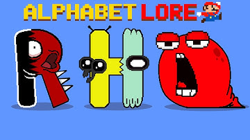 Alphabet Lore (A - Z...) But Something is WEIRD - ALL Alphabet Lore Meme #11 | GM Animation
