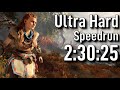 Horizon Zero Dawn Any% Ultra Hard Speedrun - 2:30:25