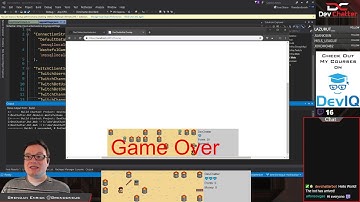 Coding in C# and JavaScript - Rogue-Like Stream Game - Ep 136 - Part 1
