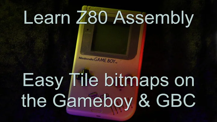 Lesson S9 - Easy Tile bitmaps on the Gameboy and Gameboy Color