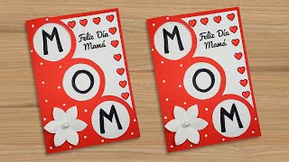 🌈Linda tarjeta para el día de la madre/mujer🌈 DIY hecho a mano 💖Mother's - Women's Day Card