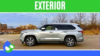 * Exterior Review * 2024 Sequoia Capstone by Toyota by Talking CarBiz 303 views 4 months ago 7 minutes, 56 seconds