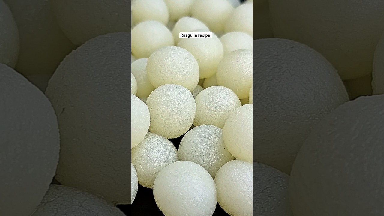 Rasgulla Recipe - How to make rasgulla 