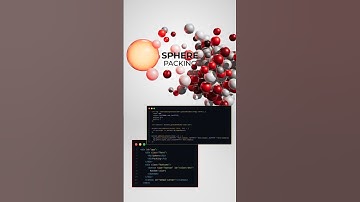 SPHERE PACKING #coding #programming #trending #computerscience #html #css