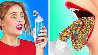 FOOD HACKS VS KITCHEN GADGETS || Genius Parenting Tips And Smart DIY Food Ideas by 123 GO! Genius