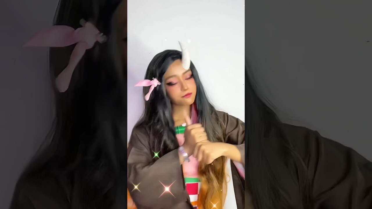 What Nezuko does in her box during the day😂❤️ #princesssachiko #sachi_hime96 #nezukocosplay