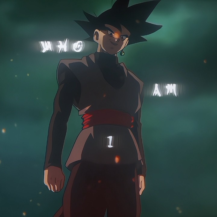 WHO AM I - Goku Black Edit | DBS Edit | Wutiwant Saraunh0ly - (super slowed) | #gokublack #shorts