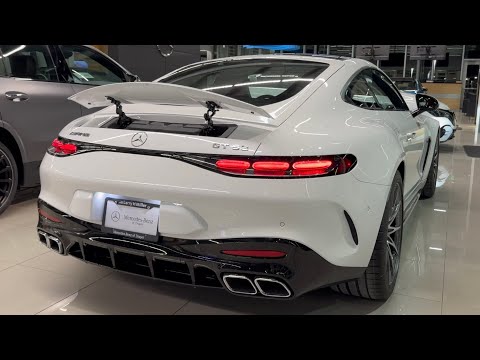 PURE V8 SOUND! 2025 AMG GT 55 Coupe: Exterior, Interior, Exhaust & Walkaround