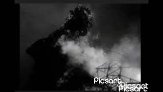 Godzilla 1954 roar with 2019 Godzilla roar 2