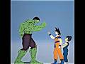 Hulk Played Rock Paper scissors With The Wrong Persons #goku #vegeta #anome #hulk #edit#shortvideo