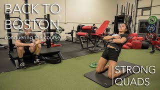 How can I build strong quads to conquer hills? | Back to Boston: Conquering the Course | E3