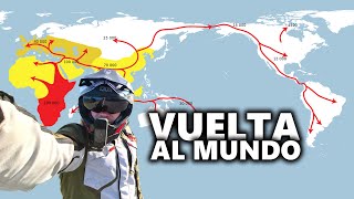 ✅ Dar la VUELTA al MUNDO ¿en MOTO de 125cc?  Viajar en moto ¿por el mundo?