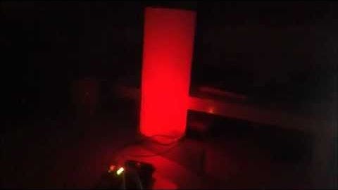Arduino Web Server Mood Lamp