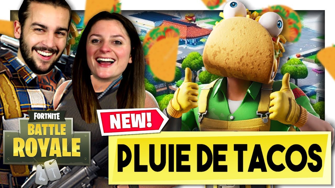 ON DÉCOUVRE GREASY GROVE ET MOISTY PALMS AVEC LE NOUVEAU SKIN TACOS ! FORTNITE DUO FR