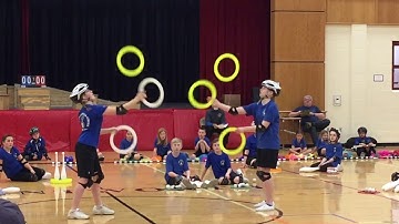 Ring Juggling and Passing!