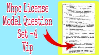 Nhpc License Very important model Question , Loksewa ko laagi help hune Set 4