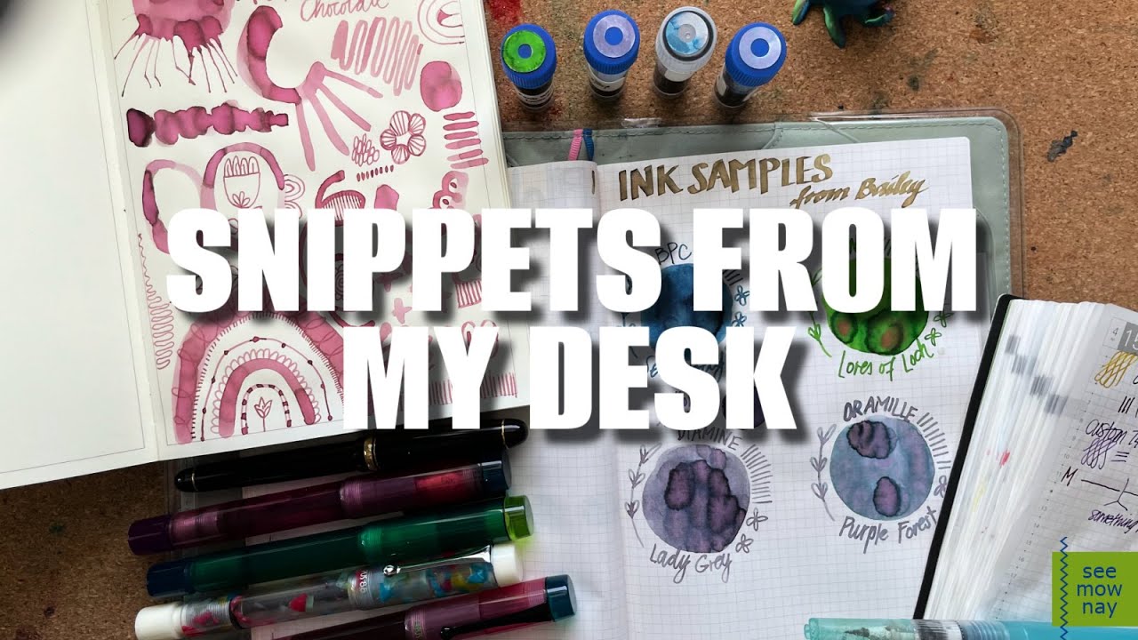 SFMD 110: Flexible Nib Factory, Pilot Custom 74 in Opus 88. Ink Swatches.