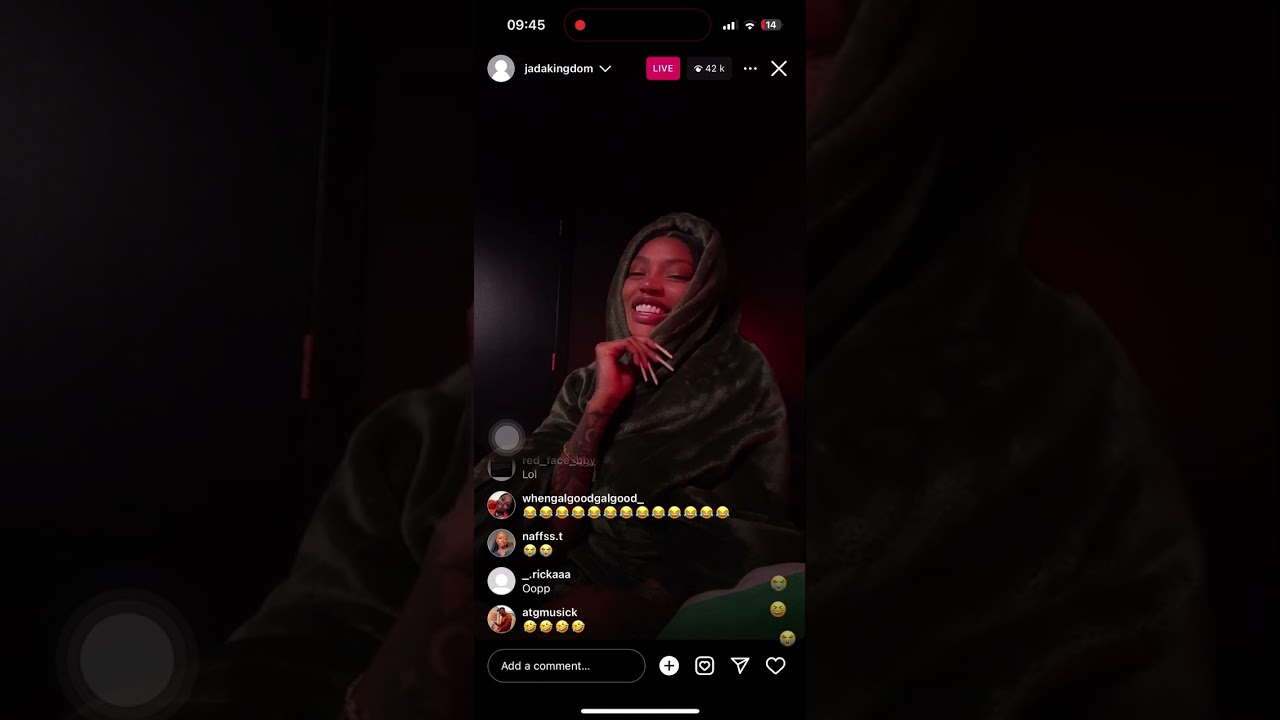 Jada Kingdom replies to Stefflon Don on IG Live