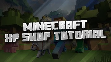 Minecraft | Tutorial | How To Make A XP Shop