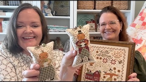 Flosstube 13: Sister Stitching and Quilting Vol. II and Celebrating One Year of Esty!