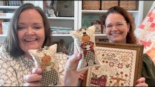 Flosstube 13: Sister Stitching and Quilting Vol. II and Celebrating One Year of Esty!