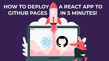 How to deploy a React app create react app to GitHub Pages quickly!