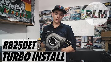 13. TURBO INSTALL - RB25DET 240SX BUILD