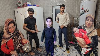 A Pleasant Day: Meeting Saleh’s New Baby & Building the Kitchen at Saleh & Sadri’s Home