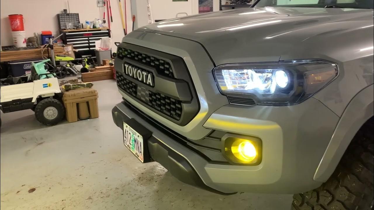 2019 Diode Dynamics Elite series fog light cutoff/color/output YouTube