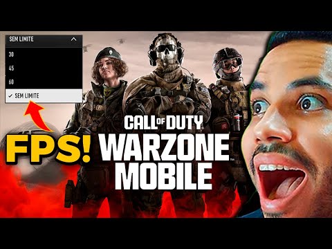 ATUALIZAÇÃO WARZONE MOBILE FPS ILIMITADO NOVA ATUALIZAÇÃO ROG PHONE 5S