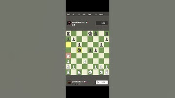 When you blunder, flag your opponent | Bullet Chess