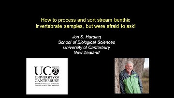 How to pick and sort a benthic invertebrate sample in the field and in the laboratory