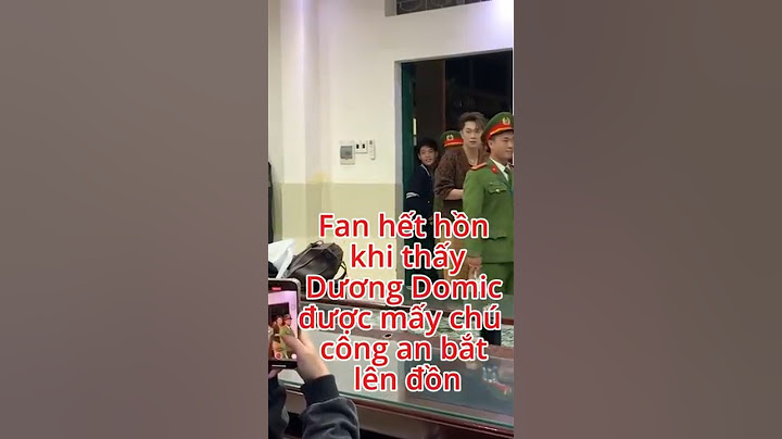 Dương Domic suýt bị bắt lên đồn, thực hư ra sao? #duongdomic