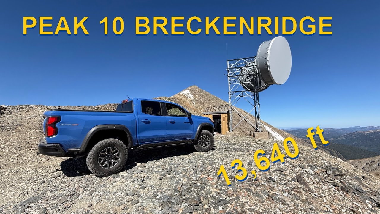 Peak 10 4X4ing, Breckenridge 13,640ft