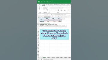 How to calculate the weighted average in Excel #excel #tutorial #exceltips