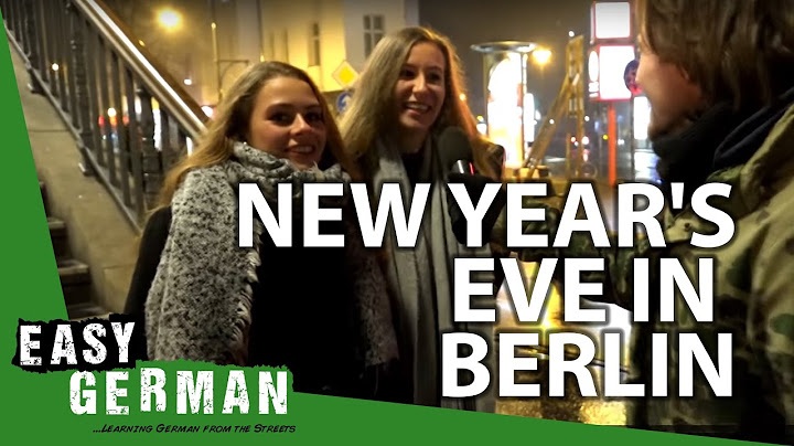 New Year's Eve in Berlin | Easy German 122