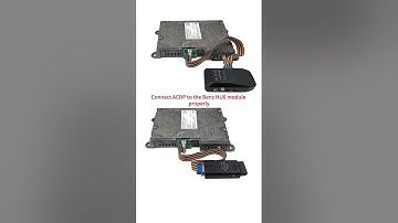 Yanhua ACDP2 with Module 37 Reset Benz HU6 IC177 Mileage on Bench- EOBDTool.co.uk