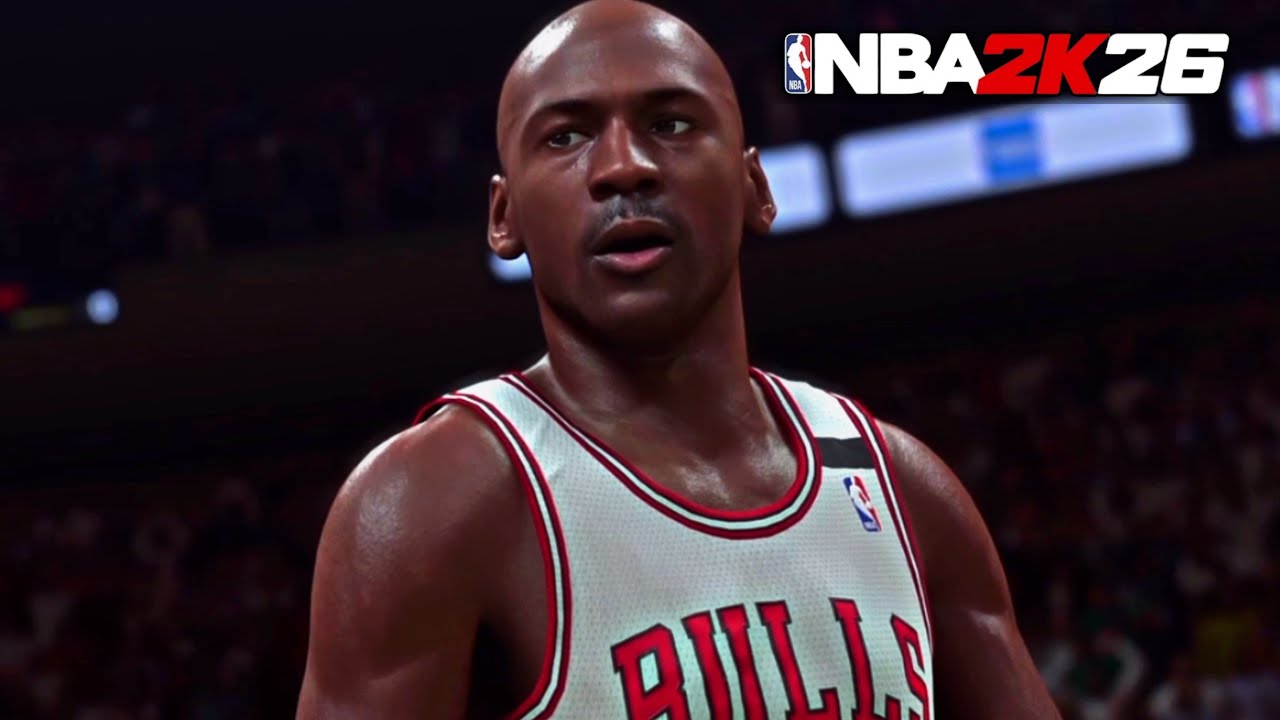 The Jordan Era Cutscene in NBA 2K26 MyNBA (1990s Era)