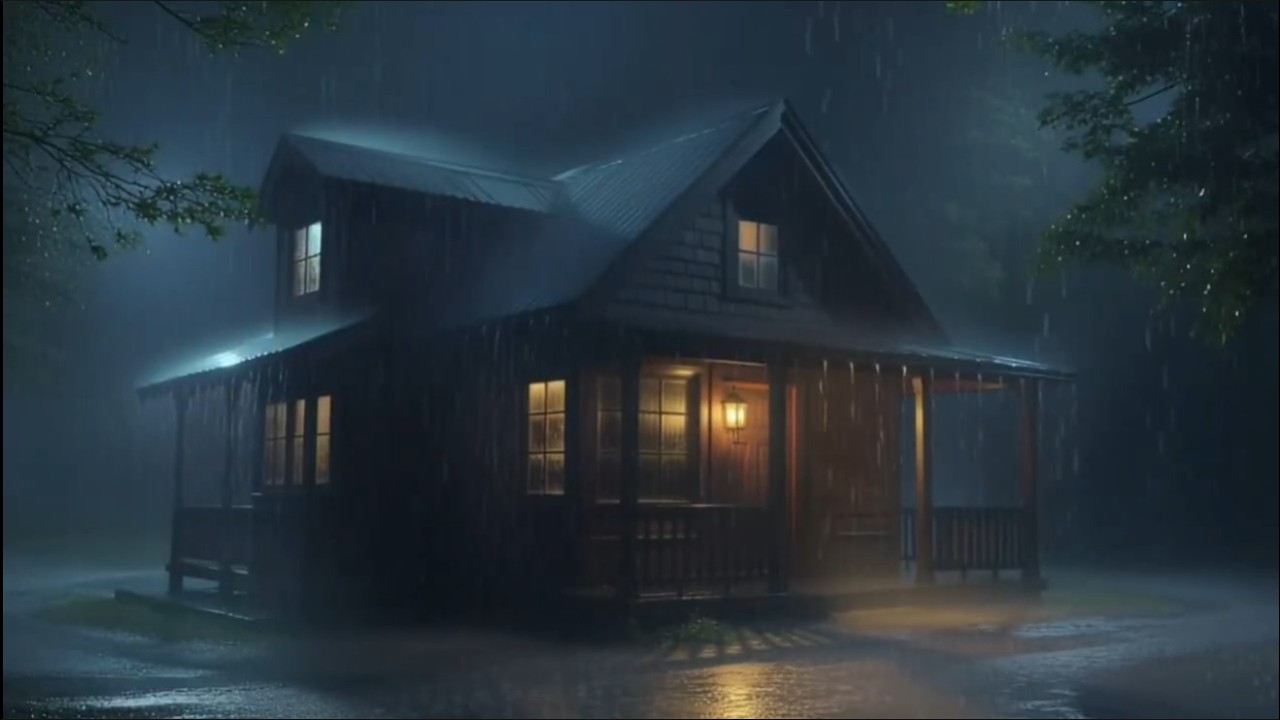 Soothing Rainstorm for Relaxation and Stress Relief😴